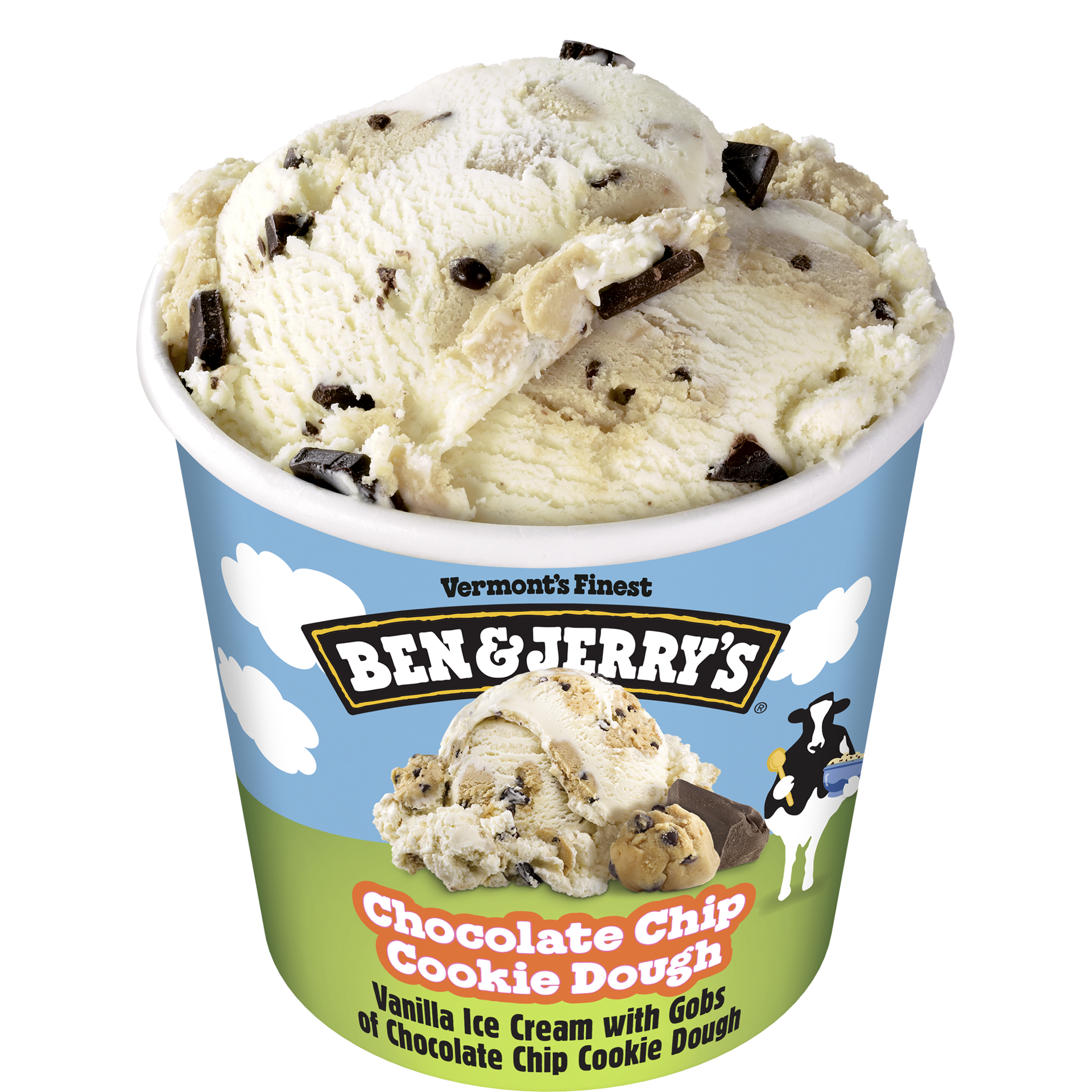 Chocolate Chip Cookie Dough Ice Cream - Single Serve